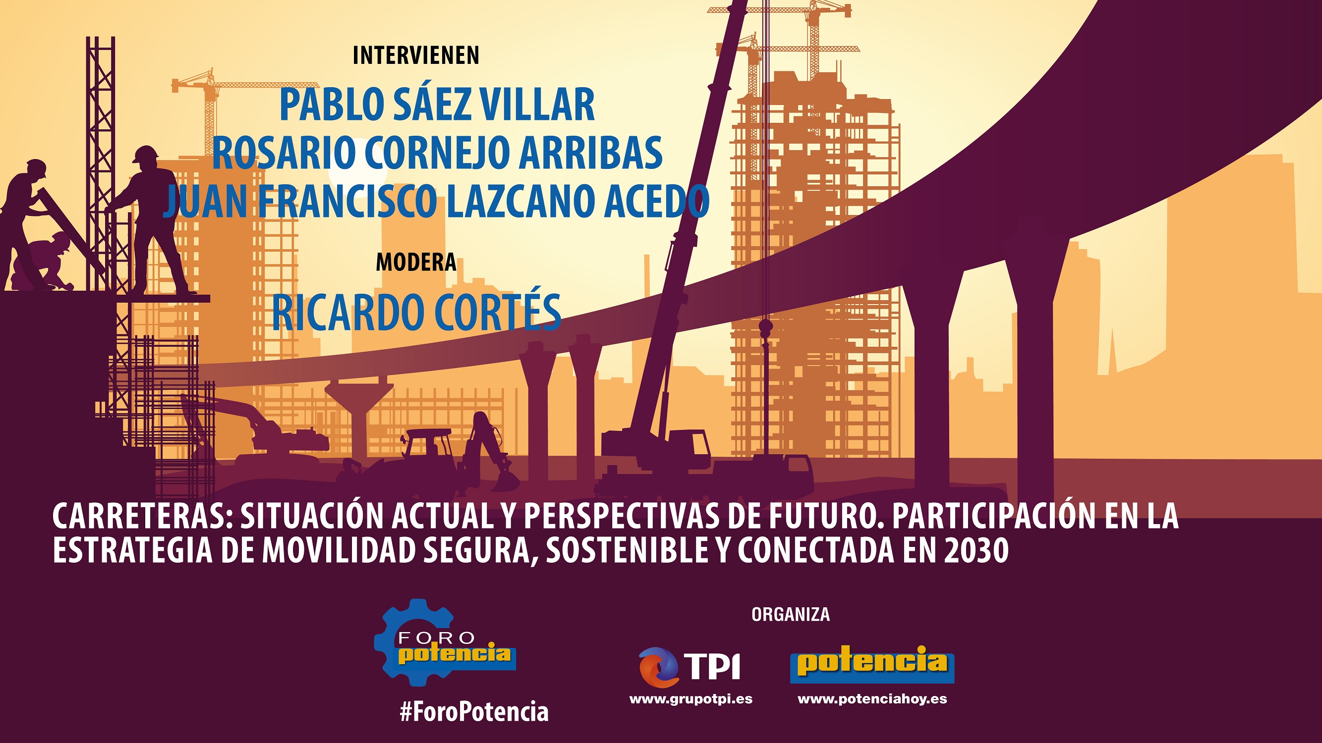 cartel de Foro Potencia 31/03/2022