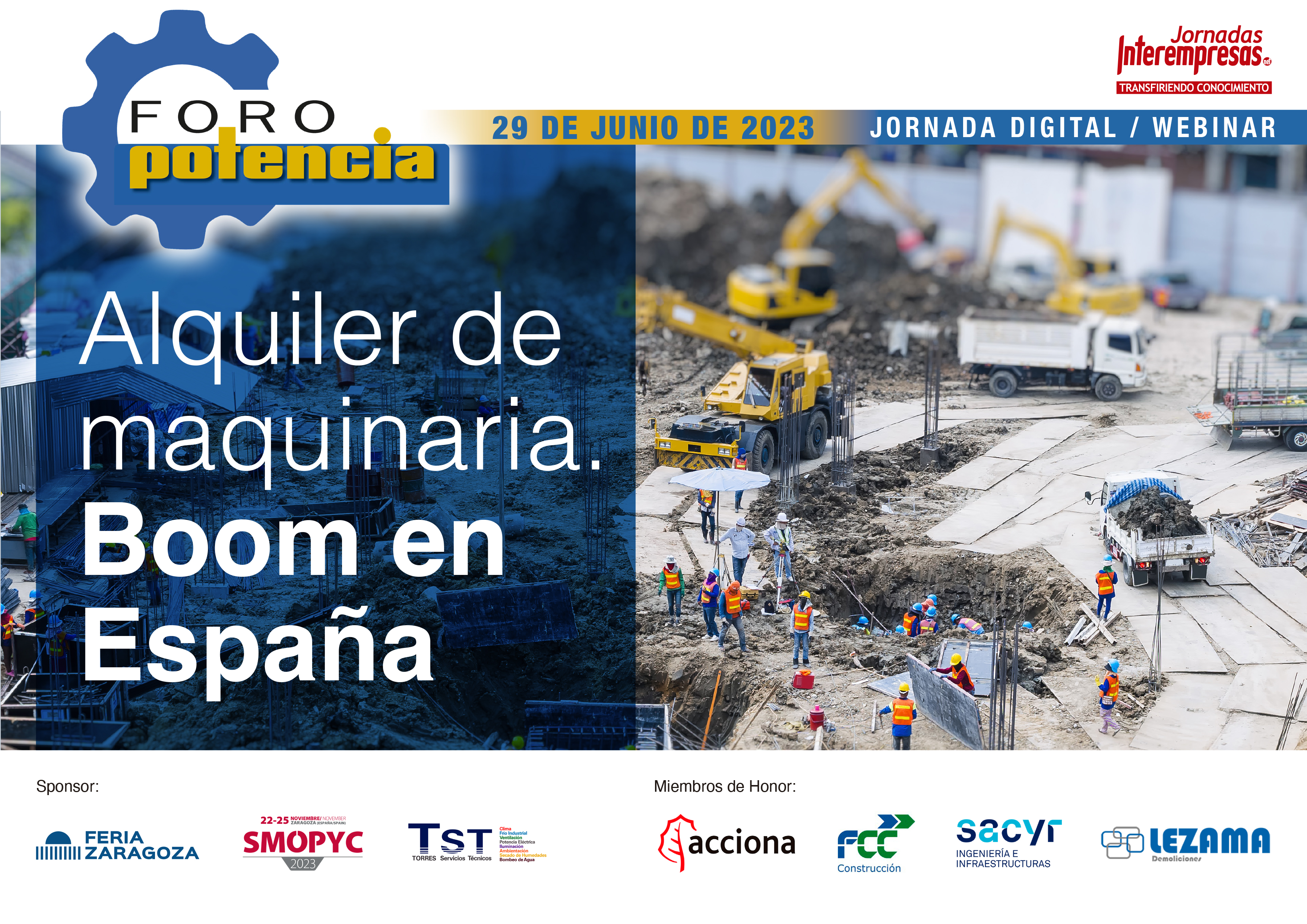 cartel de Foro Potencia 29/06/2023