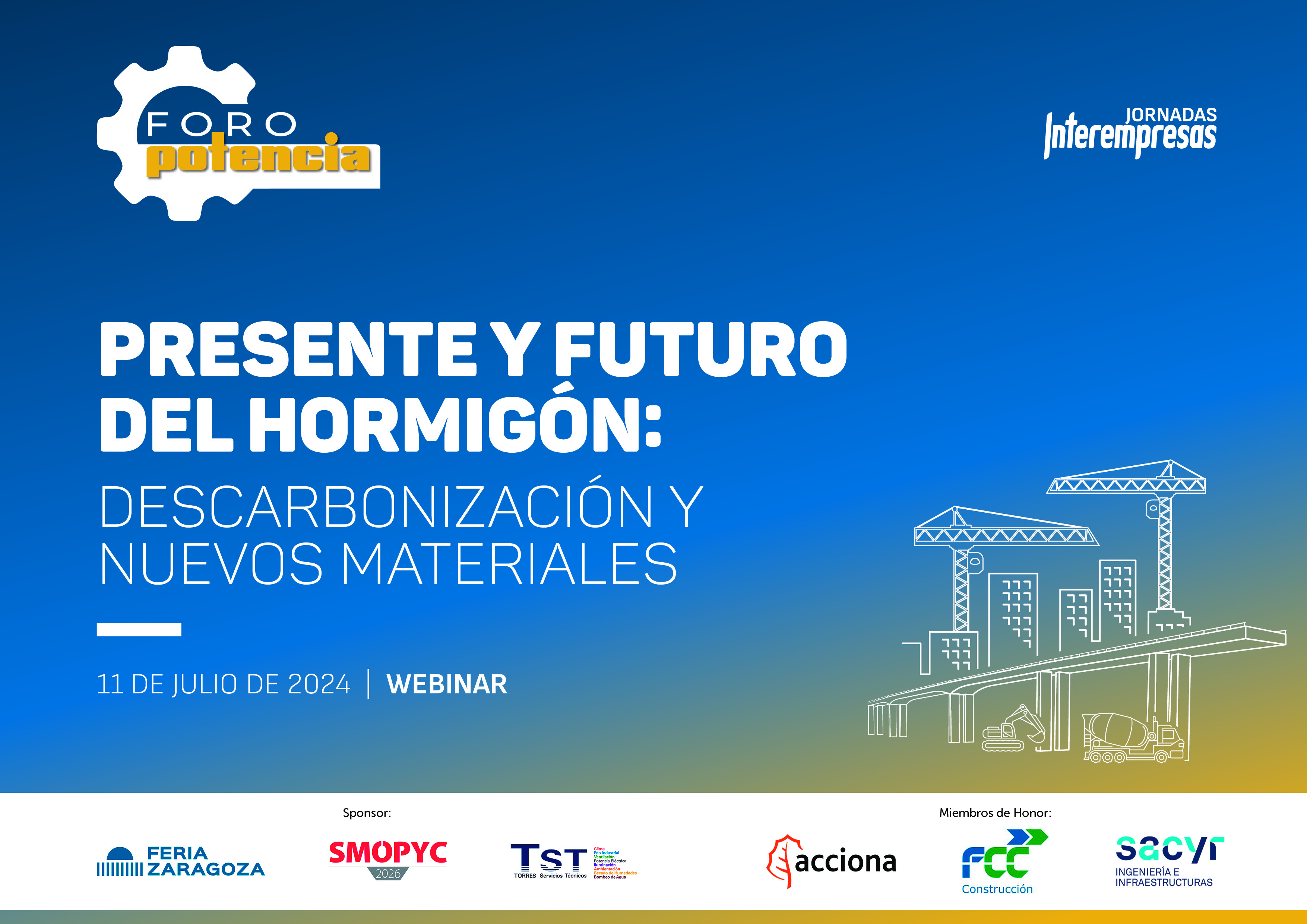 cartel de Foro Potencia 11/07/2024
