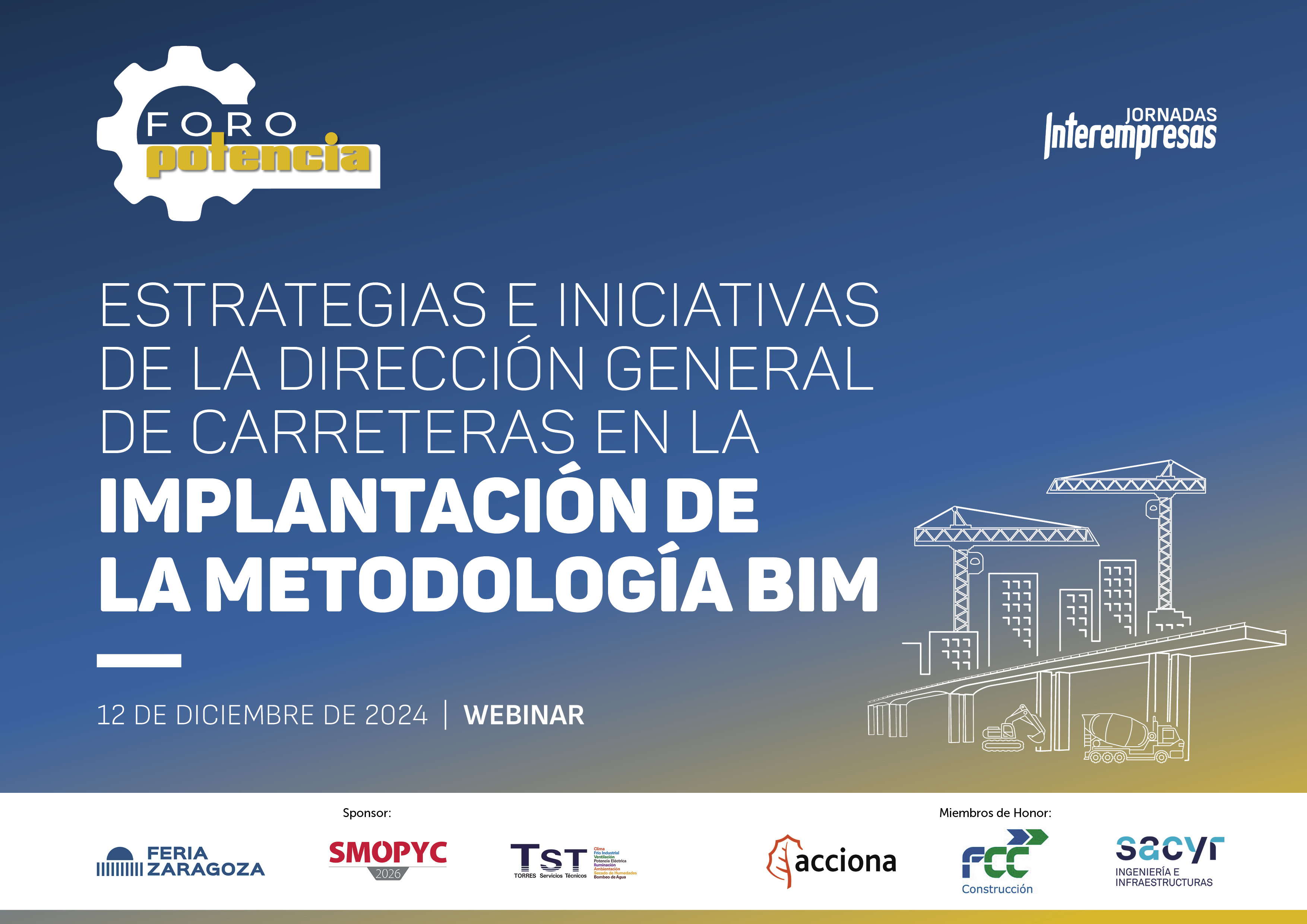cartel de Foro Potencia 12/12/2024